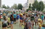 На площади перед Дворцом культуры прошёл "Фестиваль красок"