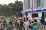 На площади перед Дворцом культуры прошёл "Фестиваль красок"