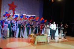 Во Дворце культуры прошёл праздничный концерт, посвящённый Дню защитника Отечества.