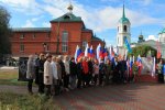 Митинг поддержки бойцам, отстаивающим интересы Российской Федерации в ходе специальной военной операции