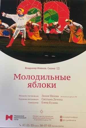 Гастроли Мордовского национального театра